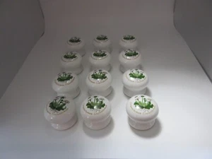 PORTMEIRION BOTANISCHER GARTEN Chrysantheme Keramik Schublade Zugknöpfe 12er Set SET - Bild 1 von 7