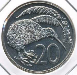 New Zealand 1988 Twenty Cents 20c Elizabeth II - Uncirculated - Picture 1 of 3
