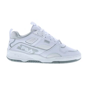 Fila Corda 1TM01914-101 Hombres Cuero Blanco Estilo de Vida Tenis Zapatos - Imagen 1 de 8