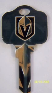 LA GOLDEN KNIGHTS KWIKSET KW1/KW10 HAUSSCHLÜSSELROHLING MIT SCHRAMMEN AM SCHLÜSSEL - Bild 1 von 1