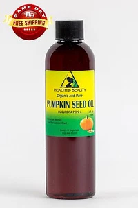 PUMPKIN SEED OIL UNREFINED ORGANIC CARRIER COLD PRESSED VIRGIN RAW PURE 4 OZ - Picture 1 of 12