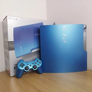 Console PlayStation 3 Slim Splash Blu 320Gb Giappone Importazione Boxata CECH-3000B SB - Foto 1 di 24