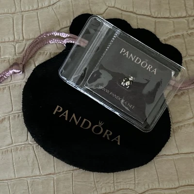 Authentic Pandora 🌟 Perfect pals teddy & rabbit Petite locket Charm 🌟 797054 - Image 1 of 4