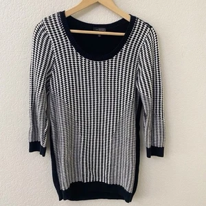 The Limited Pullover Größe M schwarz-weiß 3/4 Ärmel - Bild 1 von 4