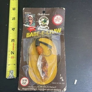 RARE Vintage Strike King Charles Spences Babe-E-Craw BC 316-6 3/16oz - Picture 1 of 2