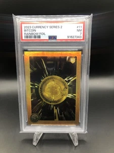 2023 Cardsmiths Currency Series 2 #11 Bitcoin RC Holo Foil Rare - Bild 1 von 2