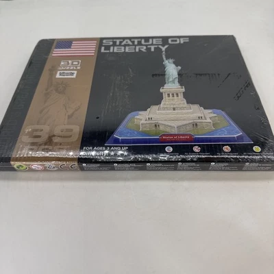Worlds Great Architecture Statue of Liberty 3D Puzzle New In Box  - Image 1 of 4