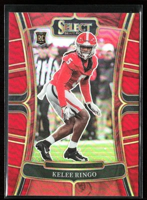 Kelee Ringo 2023 Panini Select Draft Picks Red Prizm RC /149 #25 Syracuse Orange - Image 1 of 2