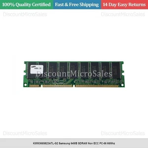 KMM366S823ATL-G2 Samsung 64MB SDRAM Non ECC PC-66 66Mhz - Picture 1 of 1