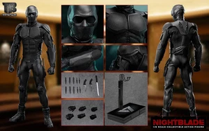 1/6 TOYS BATTALION TB009 NightBlade THE BOYS Black Noir 12" NEW IN BOX - Picture 1 of 2