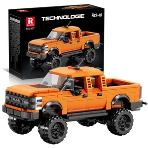 423PCS Pickup Truck Building Blocks City Freight Car Model Bricks Desktop - Picture 1 of 6