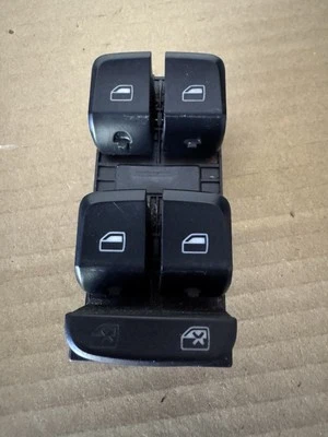 2009 -2012 Audi A4 A5 Q5 Front Left Driver Master Power Window Switch 8K0959851D - Image 1 of 4
