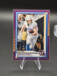 2025 Panini Donruss - Ladd McConkey #31 Viola Prova di Stampa - Foto 1 di 2