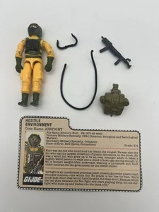 G.I. vintage 1985 GI Joe ARAH 3,75 lotto figurine ermetiche e cartelle 100% complete - Foto 1 di 3