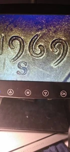 1969-S LINCOLN PENNY DDO ERROR COIN - Picture 1 of 11