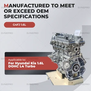 Brand New Engine Motor 1.6L 4 Cyl Turbo G4FJ T-GDI FOR 2016-2018 Hyundai Tucson - Picture 1 of 18