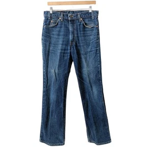 Levi's Vintage Men's Jeans 517 Orange Tab 100% Cotton 34x30 Made in USA Worn In - Picture 1 of 8