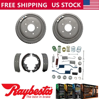 Kit de herrajes de tambores de freno y zapatas de freno trasero para Buick Century 1978-1979 Foto 1 de 4