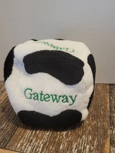 Gateway Computers Beanbag Cube Plush Vintage Advertising 1990s Rare - Picture 1 of 5