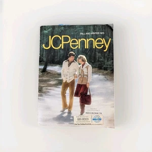 Vintage 1975 JC Penney Herbst/Winter Katalog lustiges einzigartiges Geschenk 1339 Farbe Pg Nostalgie - Bild 1 von 7