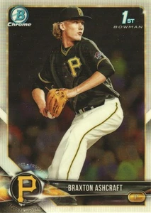 2018 Bowman Chrome Draft Baseball #BDC-95 Braxton Ashcraft - Picture 1 of 2
