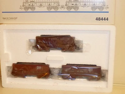 Märklin H0: 48444, Erz-Transporter der SNCB, Wagen-Set 3-tlg., Gustave Boël, OVP - Bild 1 von 4