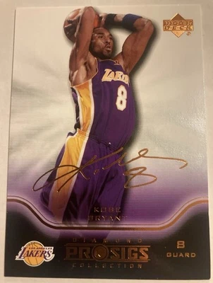 KOBE BRYANT 2004 ВЕРХНЯЯ ПАЛУБА PRO СИГИ БРИЛЛИАНТ КОЛЛЕКЦИИ LAKERS КОЗА HOF ПОДПИСЬ - Изображение 1 из 2