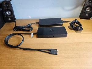Station d'accueil Dell Performance Dock WD19DC double USB-C avec alimentation 240 W - Photo 1/4