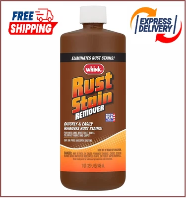 Rust-Oleum Whink Rust Stain Remover | Heavy-Duty Iron Stain Remover 32 oz - Image 1 of 4
