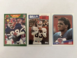 Lot of 3 Andre Reed Football Cards - NM-MT - Picture 1 of 1