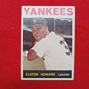 Tarjeta de béisbol 1964 Topps #100 Ellston Howard Yankees bonita tarjeta en muy buen estado - Imagen 1 de 3