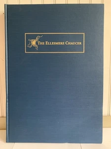 THE NEW ELLESMERE CHAUCER MONOCHROMATIC FACSIMILE (1997 HC)A9 - Imagen 1 de 6