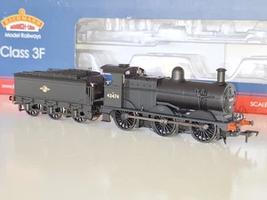 Bachmann DCC-21p #31625, Class 3F BR Black #43474. Excell cond. OO scale. Boxed - Picture 1 of 19