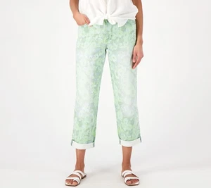 Jeans LOGO de Lori Goldstein Petite Estampado Floral Novio Azul Combo 12 Nuevos - Imagen 1 de 1