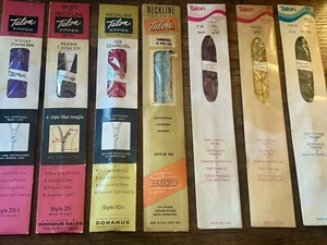 Cremalleras de garra vintage en paquete años 50 70 Zephyr hechas en EE. UU. - Imagen 1 de 9