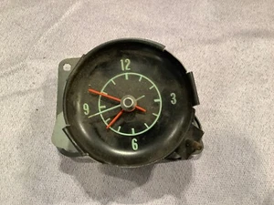 ORIGINAL 1969 Chevy Corvette Clock---Original GM Quartz Movement Part - Picture 1 of 6