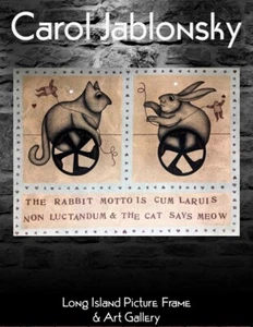 Carol Jablonsky Pencil Signed L/ED Lithograph The Rabbits FREE SHIPPING - Picture 1 of 6