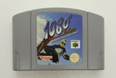1080⁰ SNOWBOARDING Nintendo 64 Vintage Game Cartridge PAL *CARTRIDGE ONLY* - Image 1 of 2
