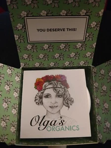 BRAND NEW IN BOX OLGAS ORGANICS BODY SCRUB Rosemary Exfoliator Natural Skin Care - Picture 1 of 6