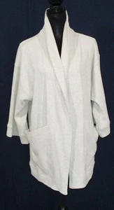 Cárdigan Lucky Brand para mujer nuevo con etiquetas tejido gofre de paja brezo frente abierto - Imagen 1 de 15