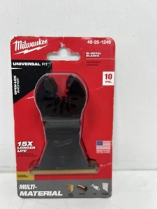 Milwaukee 49-25-1249 2-1/2″ Titanium Enhanced Multi-Material Blade 10pk - Picture 1 of 2