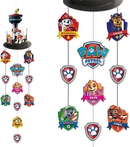 Paw Patrol Adventures Puppy Dog Kids Birthday Party Hanging String Decoration - Picture 1 of 1
