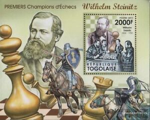 Togo Block677 (complete issue) unmounted mint / never hinged 2012 chess champion