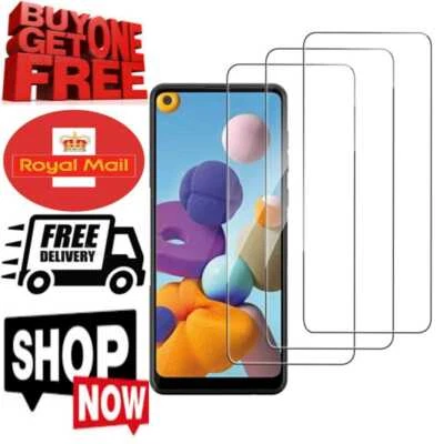 Screen Protector Tempered Glass For Xiaomi Redmi K40 K30 Note 11/10/9 Poco M2 X3 - Image 1 of 2