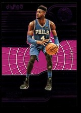NERLENS NOEL 18/25 MINT 76ERS PURPLE ACETATE #8 SP 2015-16 CLEAR VISION PANINI