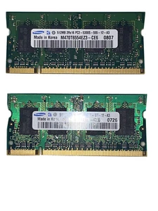 Samsung 2 x 512MB 2Rx16 PC2-5300S-555-12 - Picture 1 of 2