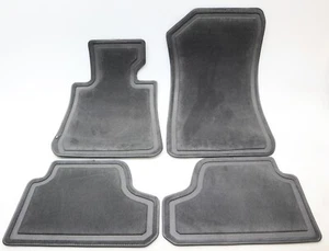 Coche Alfombra Estera Alfombrillas Kit City Antracita Original BMW 3er E93 E93N - Imagen 1 de 9