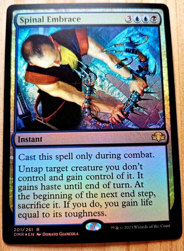 Spinal Embrace - Foil - Dominaria Remastered - NM - EN - 201 - Image 1 of 1