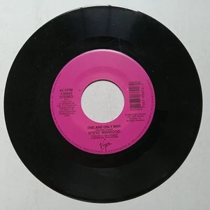 45 RPM Record STEVE WINWOOD One and only man / Always Unplayed - Imagen 1 de 2