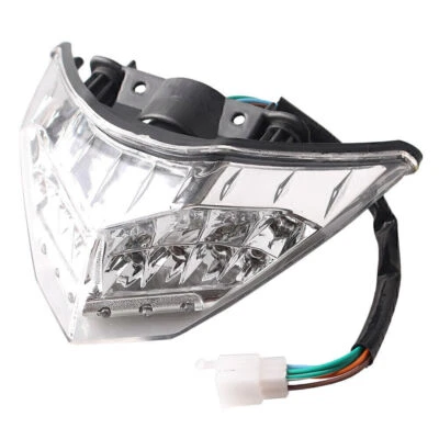 1pc Clear Lens LED Tailights Brake Lamp w/ Signals For Kawasaki Ninja 300R 2013 - Image 1 of 4